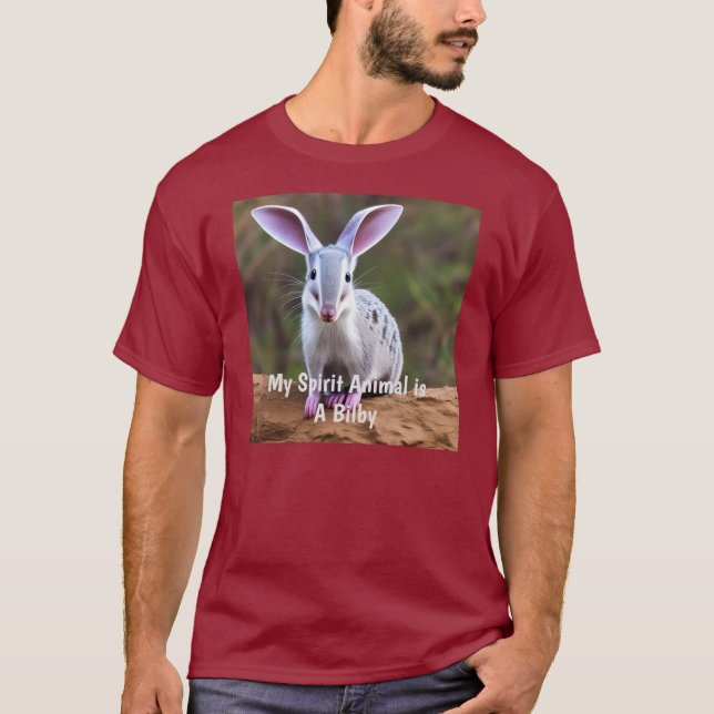 Mein Geist Tier ist ein Bilby T-Shirt (Vorderseite)
