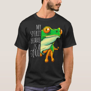 Mein Geist Tier ist ein Coqui Boricua Puerto Rico T-Shirt