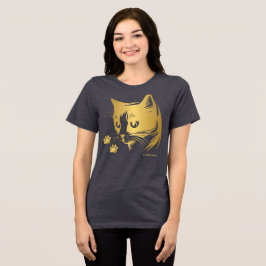 Mein Geist Tier - Katze Tri-Blend Shirt