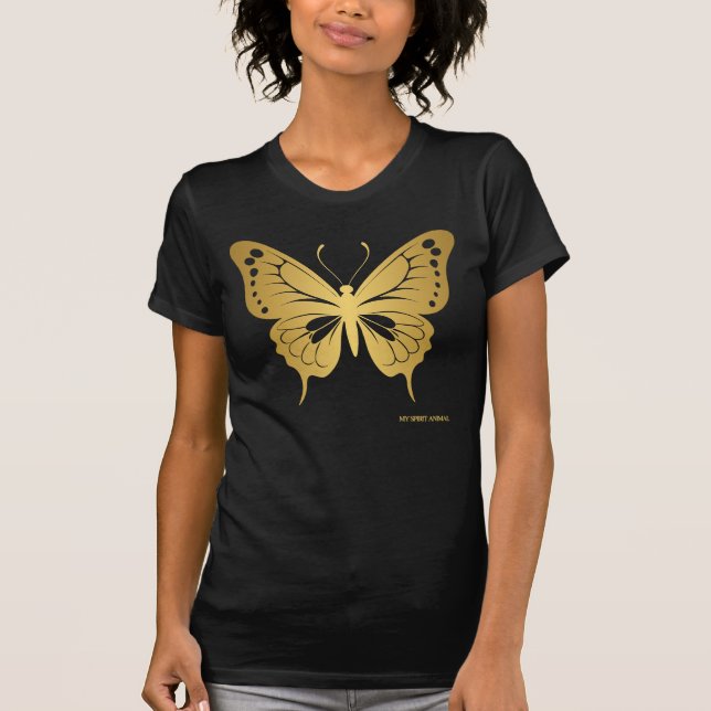 Mein Geist Tier - Schmetterling T-Shirt (Vorderseite)