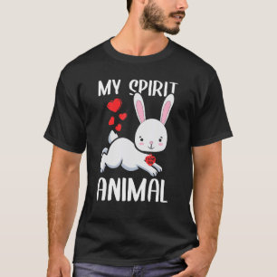 Mein Geist Tierkaninchen I Liebe Sie Herzchen Vale T-Shirt
