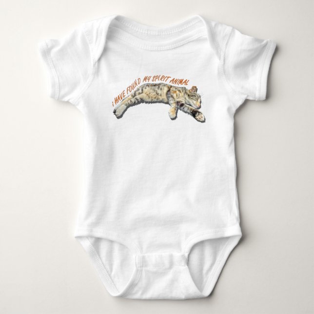 mein Geistertier, T - Shirt der Katze, Onsie (Vorderseite)