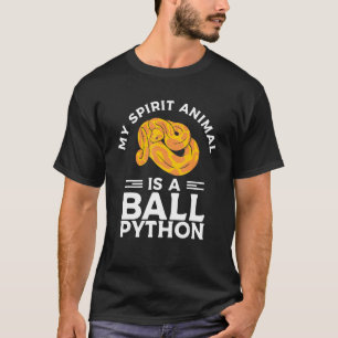 Mein Geisttier ist ein Ball Python Pythons Schlang T-Shirt