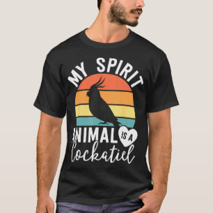 Mein Geisttier ist ein Cocktail für Frauen Kinder T-Shirt