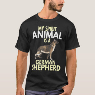 Mein Geisttier ist ein deutscher Schäferhund T-Shirt