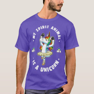 Mein Geisttier ist ein Einhorn Ballerina Magical B T-Shirt