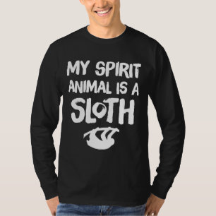 Mein Geisttier ist ein Faultier 125 T-Shirt