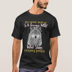Mein Geisttier ist ein gruseliger Wolfshase T-Shirt