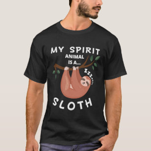Mein Geisttier ist ein schlafender Stellplatz T-Shirt