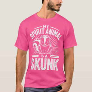 Mein Geisttier ist ein Skunk Funny Skunks T-Shirt