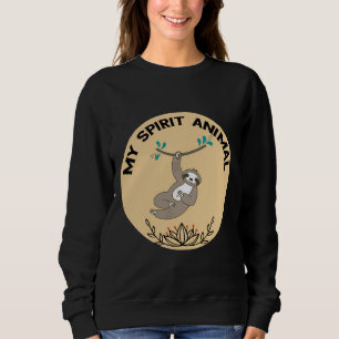 Mein Geisttier ist schwach Sweatshirt