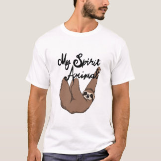 Mein Geisttierischer niedlicher Sloth T-Shirt