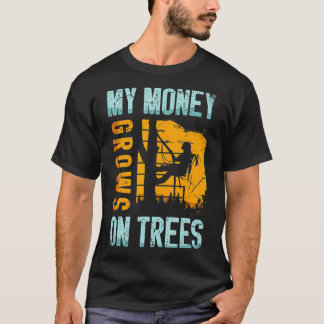 Mein Geld wächst an Bäumen für einen Baumtrimmer, T-Shirt