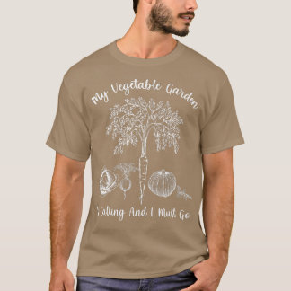 Mein Gemüsegarten nennt "Funny Vegetarian Gent" T-Shirt