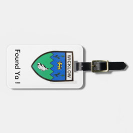 Mein Gepäck Personalisiert Wicklow Landkreis ID Ta Gepäckanhänger