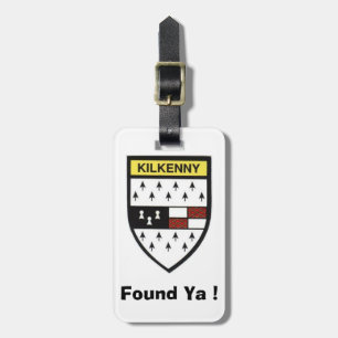 Mein Gepäck personalisierter Kilkenny County ID-An Gepäckanhänger