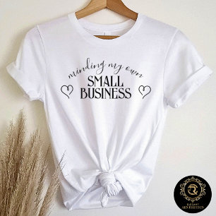 Mein Geschäft im Blick Business Casual Grafik T-Shirt