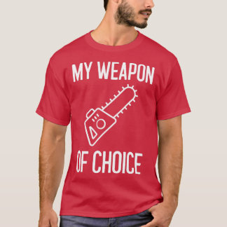 Mein Geschenk für eine willkürliche Waffe T-Shirt