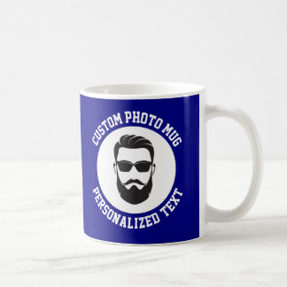 Mein Gesicht auf einem benutzerdefinierten Becher Kaffeetasse