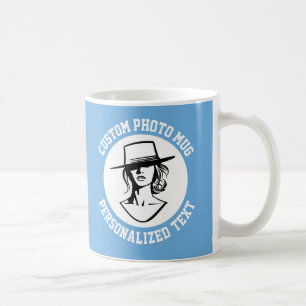 Mein Gesicht auf einem benutzerdefinierten Becher Kaffeetasse