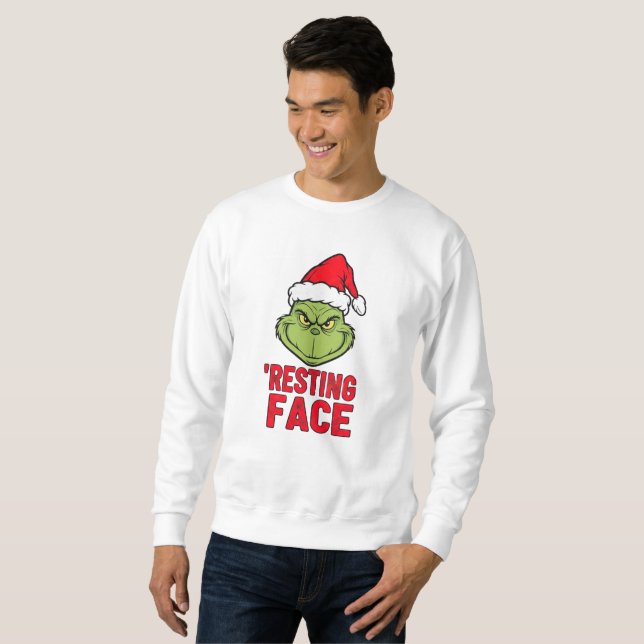Mein Gesicht ist im Urlaub.  Sweatshirt (Vorne ganz)