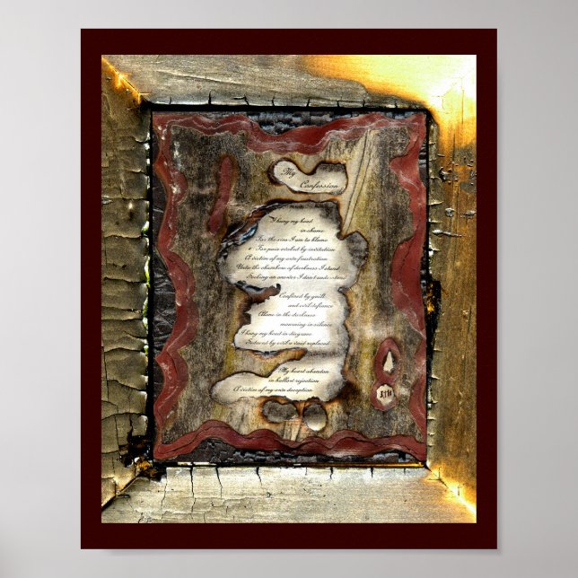 Mein Geständnis Poster (Vorne)