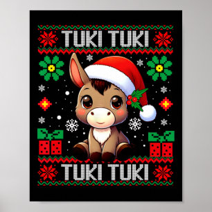 Mein gesunder mexikanischer Burrito, hässlicher La Poster