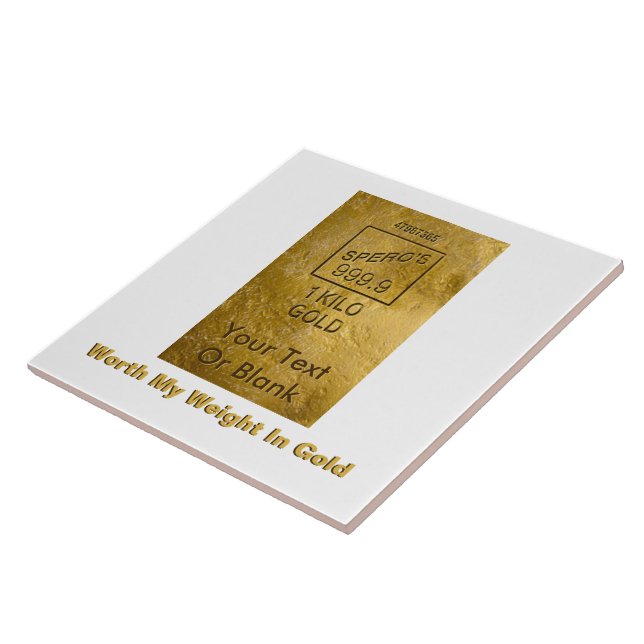 Mein Gewicht in Gold Fliese (Seite)