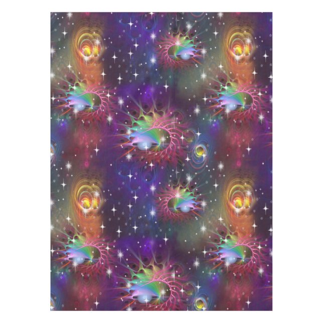 Mein glamouröses Funky Disco-Muster Tischdecke (Vorderseite)