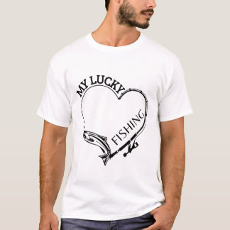 MEIN GLÜCK FISCHEN T-Shirt