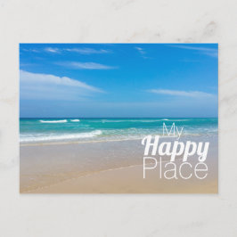 Mein Glück Place Blue Ocean Postkarte