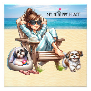 MEIN GLÜCKLICHER ORT FOTO DRUCKEN