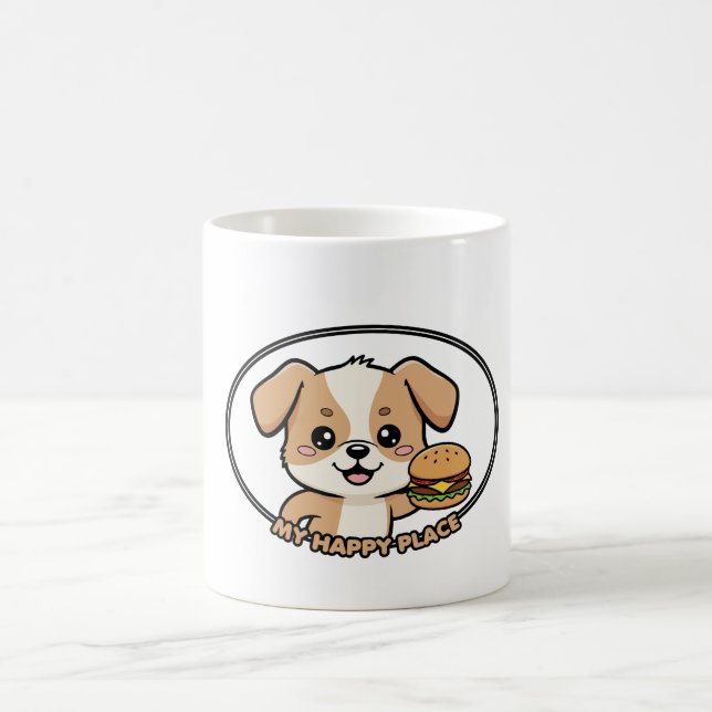 Mein glücklicher Ort Kaffeetasse (Mittel)