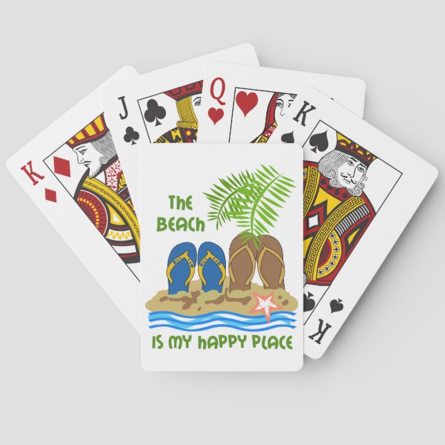 Mein glücklicher Ort Spielkarten (Rückseite)