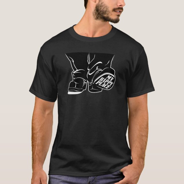 Mein glücklicher Platz T-Shirt (Vorderseite)