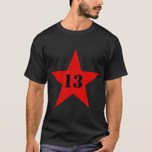 Mein Glückstern - Nummer dreizehn 13 - Spaß T-Shirt