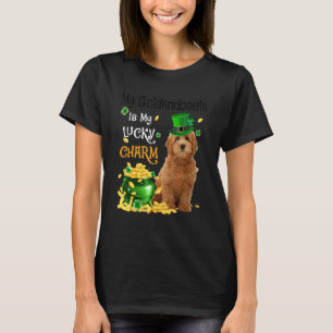 Mein Goldendoodle ist mein Glücksbringer Süßer Hun T-Shirt