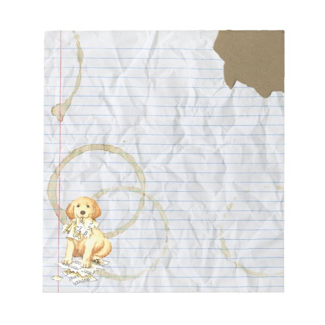 Mein goldener Ate-mein Lektionsplan Notizblock (Vorderseite)