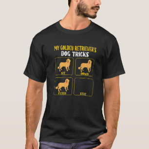 Mein goldener Retrieverl-Hund trickst goldener Mam T-Shirt