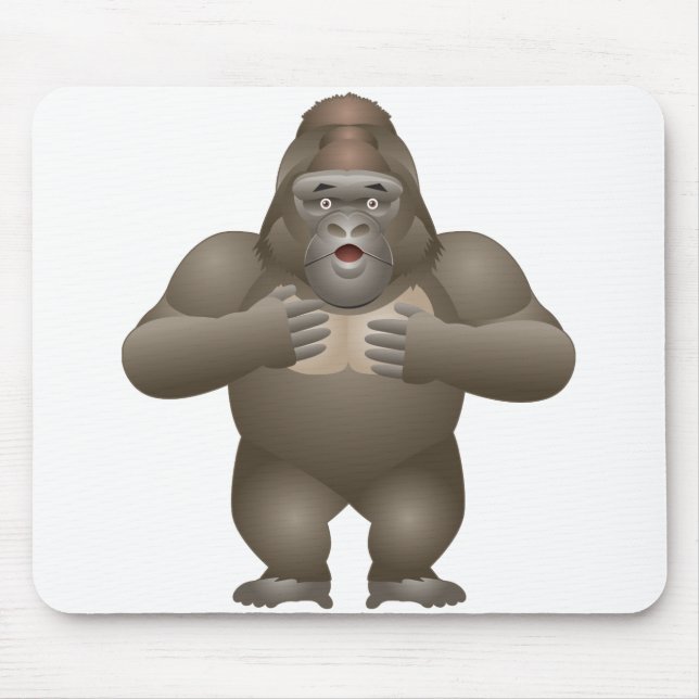 Mein Gorilla Mousepad (Vorne)
