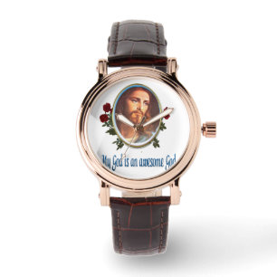 Mein Gott ist eine phantastische Gotteswache Armbanduhr