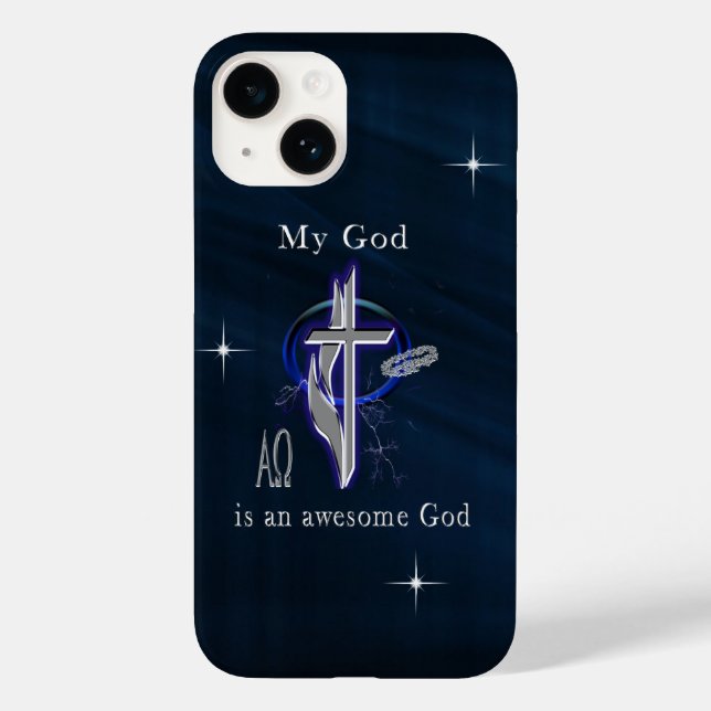 Mein Gott ist Phantastischer Gott Case-Mate iPhone Hülle (Rückseite)