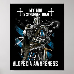 Mein Gott ist stärker als Alopezie Poster