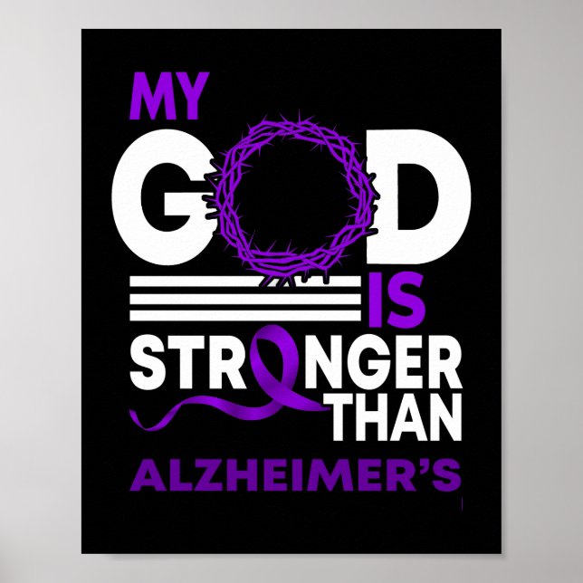 Mein Gott ist stärker als Alzheimer. Poster (Vorne)
