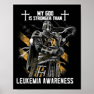 Mein Gott ist stärker als das Bewusstsein für Leuk Poster