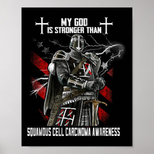 Mein Gott ist stärker als das Plattenepithelkarzin Poster