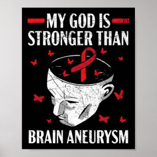 Mein Gott ist stärker als Gehirnaneurysma Aneurysm Poster
