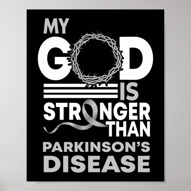 Mein Gott ist stärker als Parkinson. Poster (Vorne)