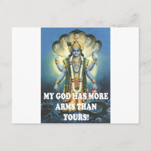 mein Gott Postkarte