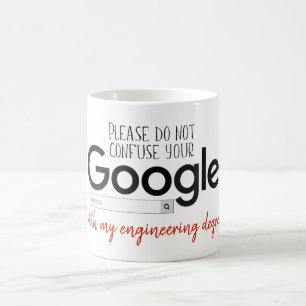 Mein Grad ist besser als Ihre Google-SuchTasse Kaffeetasse